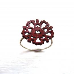 漆 monkiri ring 唐草